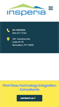 Mobile Screenshot of insperia.com